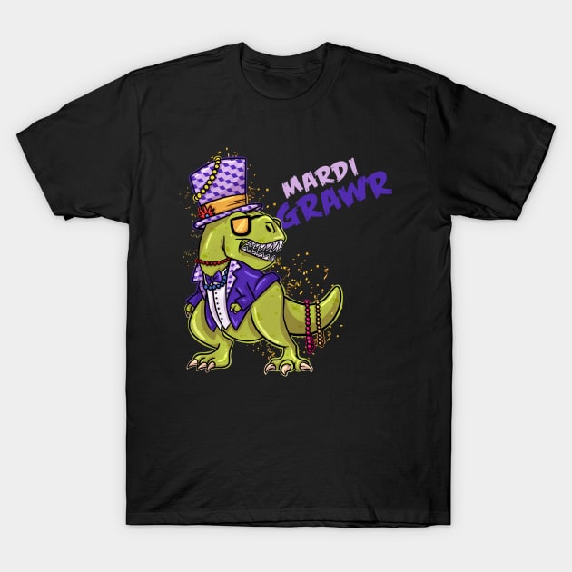 Mardi Grawr T-Shirt by TeddyTees